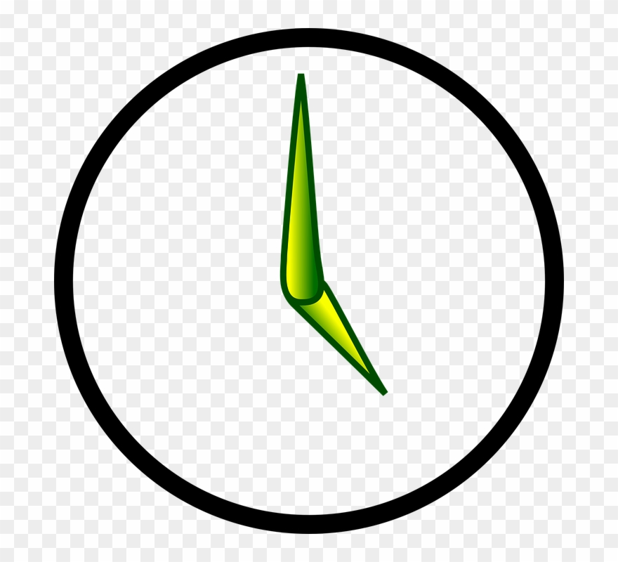 Animated Clock Ticking Animation Clipart - Clock - Png Download