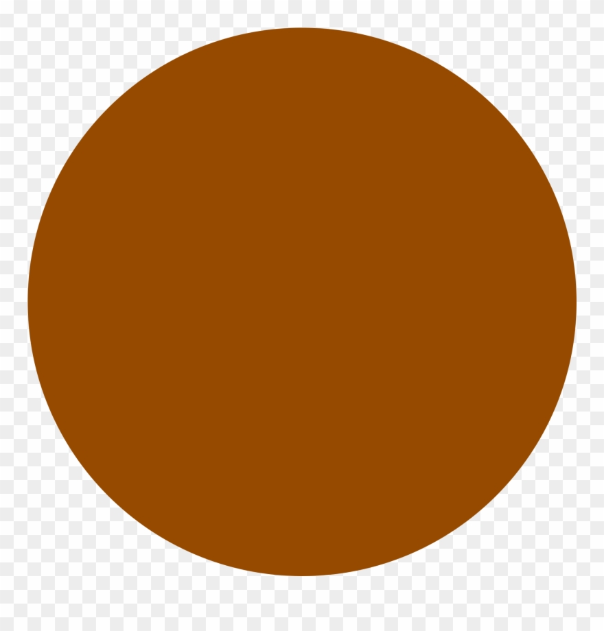 Circle Clipart Light Brown - Circle - Png Download