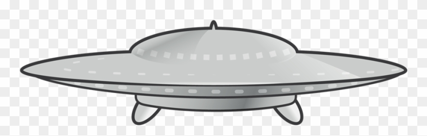 This Unidentified Flying Object Or Ufo Clip Art Is - Flying Saucer Clip Art - Png Download