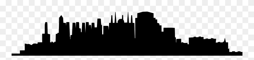 City Skyline Silhouette Png Clipart