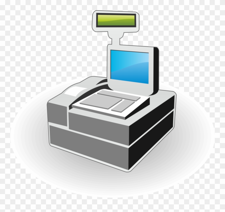 Computer Icons Cash Register Point Of Sale Download - Icono Caja Registradora Png Clipart