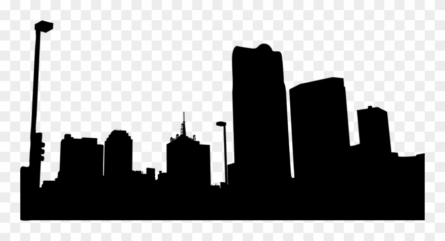 Skyline New York City Silhouette Computer Icons - Urban City Silhouette Clipart