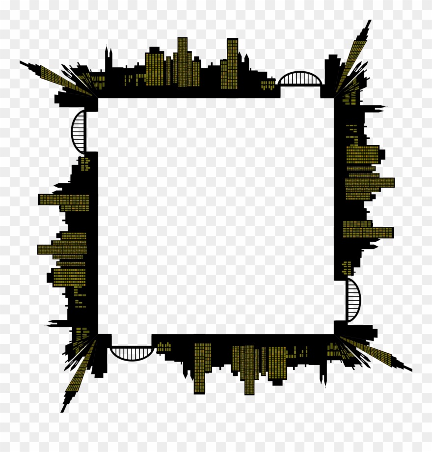 Cityscape Frame Big Image Png Clipart
