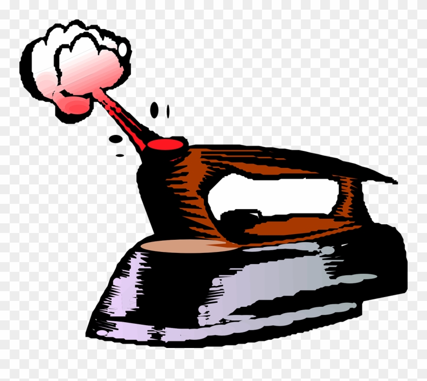 Clothes Iron Computer Icons Steam Ironing Housekeeping - Steam Clip Art - Png Download