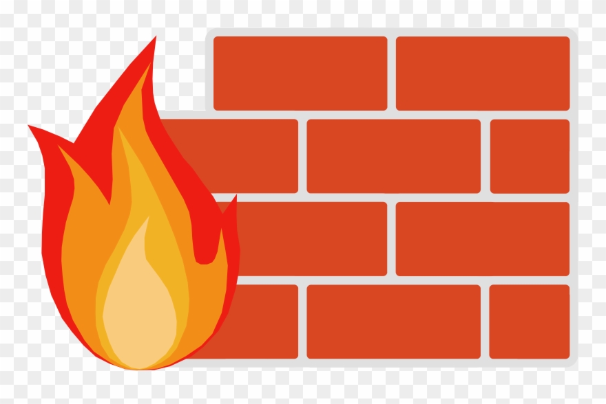 Firewall Wall Clipart Firewall Computer Security Clip - Firewall Png Transparent Png