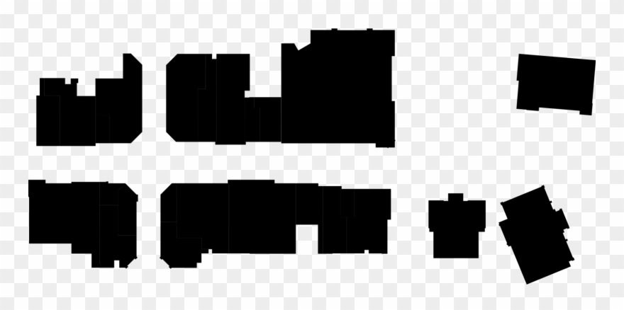 City Map Silhouette Computer Icons - City Silhouette Map Clipart