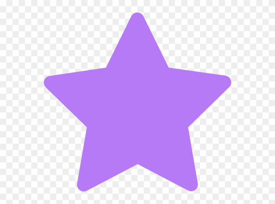 Purple Starburst Clipart - Purple Star Clip Art - Png Download