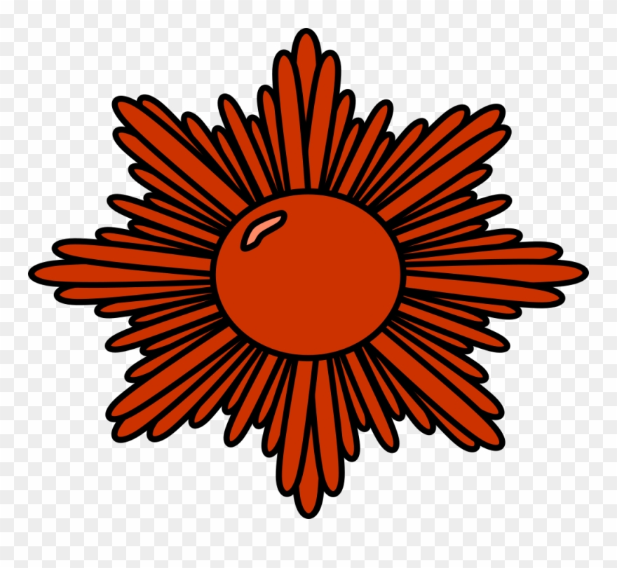 Bronze Decorative Starburst - Prize Clip Art - Png Download