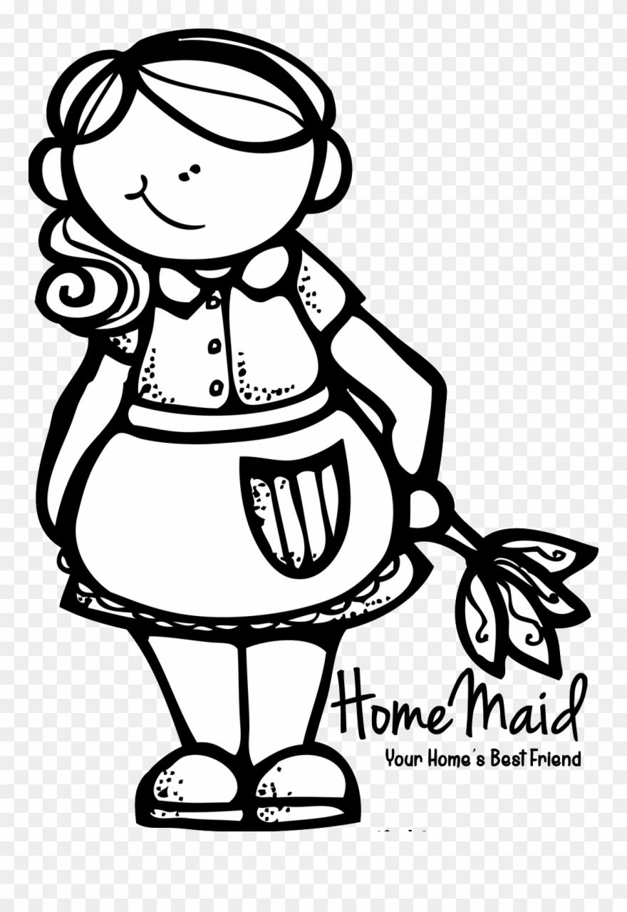 Cleaning Maid, Cleaning Logos, Digi Stamps, Clipart, - Png Download