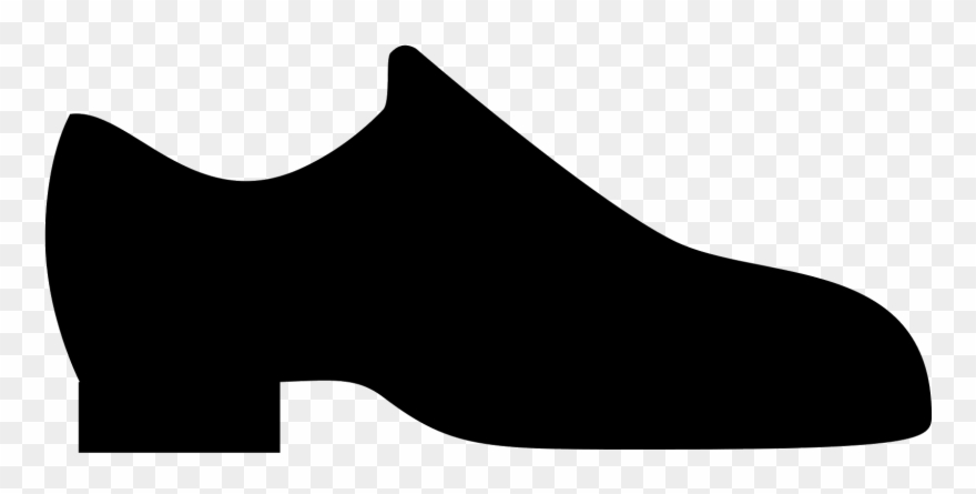 Clip Black And White Library Footwear Icon Free Download - Png Download