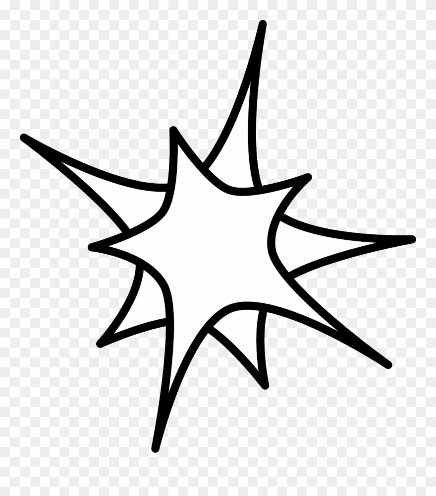 Double Star Clip Art Free Vector - Png Download