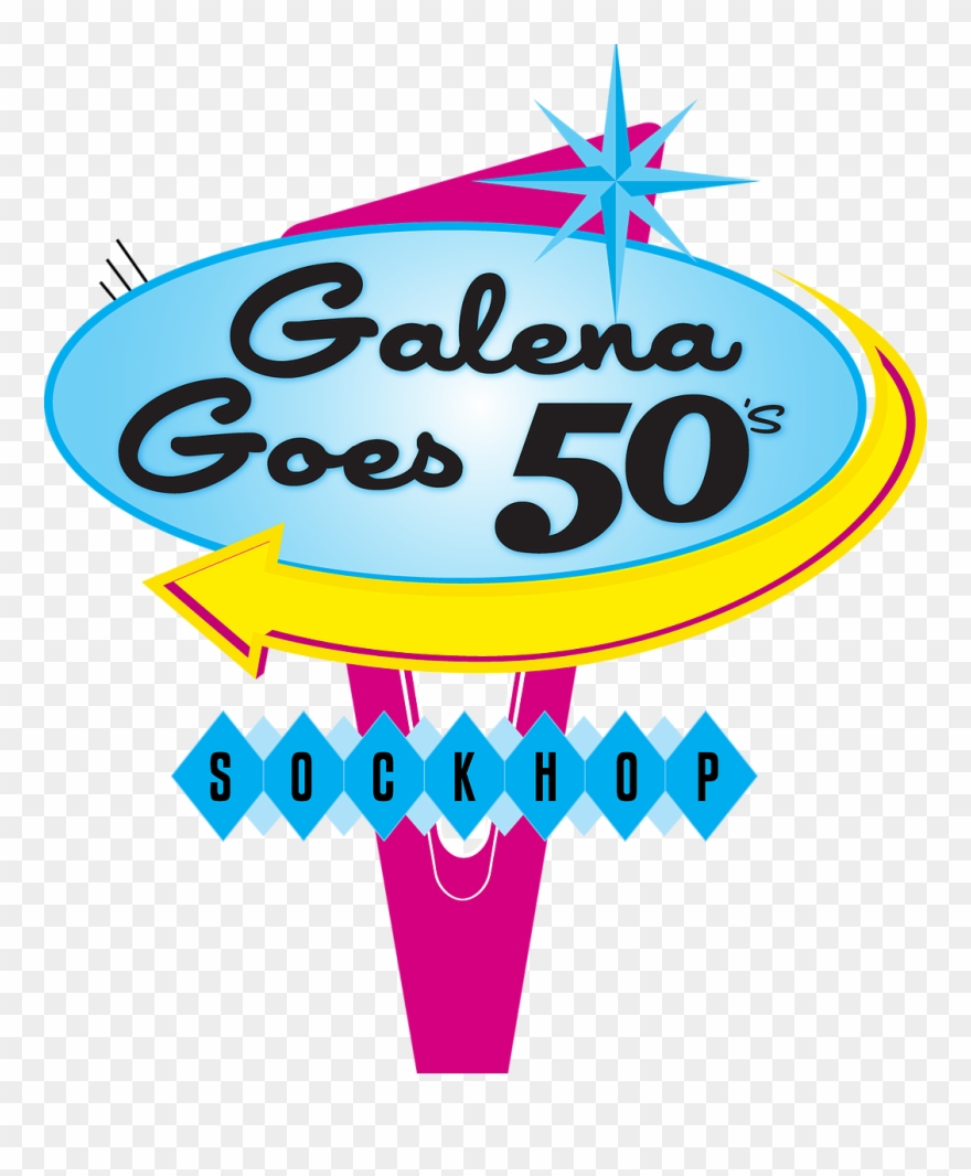 Galena Goes 50s Sock Hop - Sock Hop Clipart