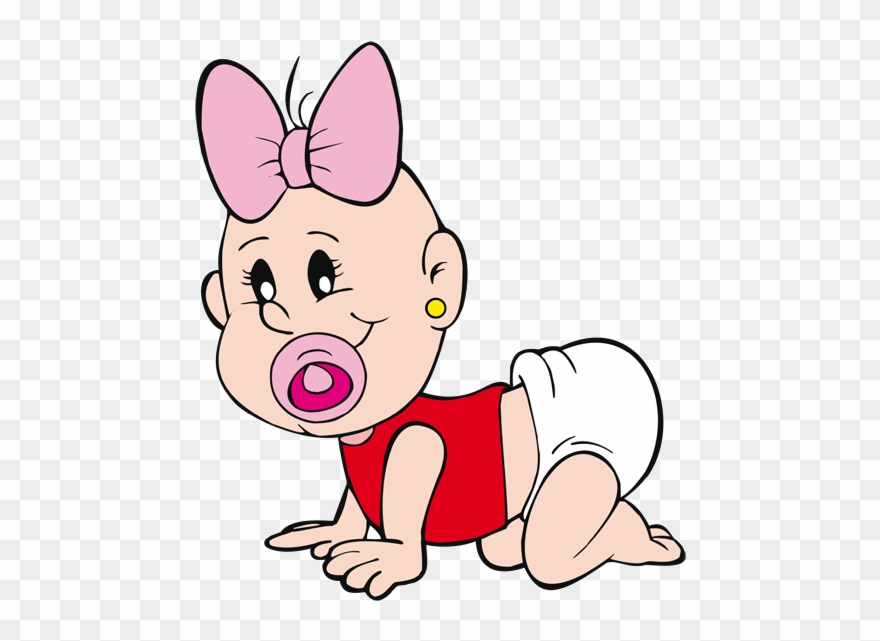 Baby Mit Schnuller Clipart - Png Download