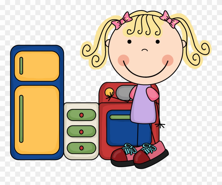 Kids Housekeeping Clipart - Dramatic Play Center Clipart - Png Download