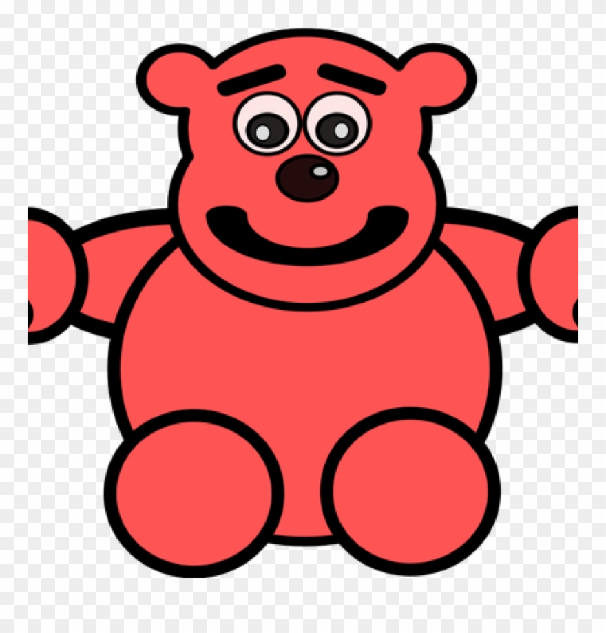 Teddy Bear Clip Art Unicorn Teddy Bear Clip Art 1141 - Red Teddy Bear Mugs - Png Download
