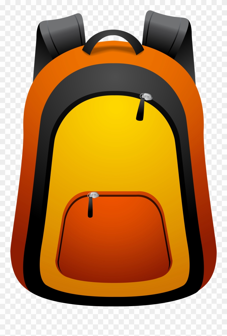 Backpack Png Clipart Imageu200b Gallery Yopriceville - Orange Backpack Clipart Transparent Png