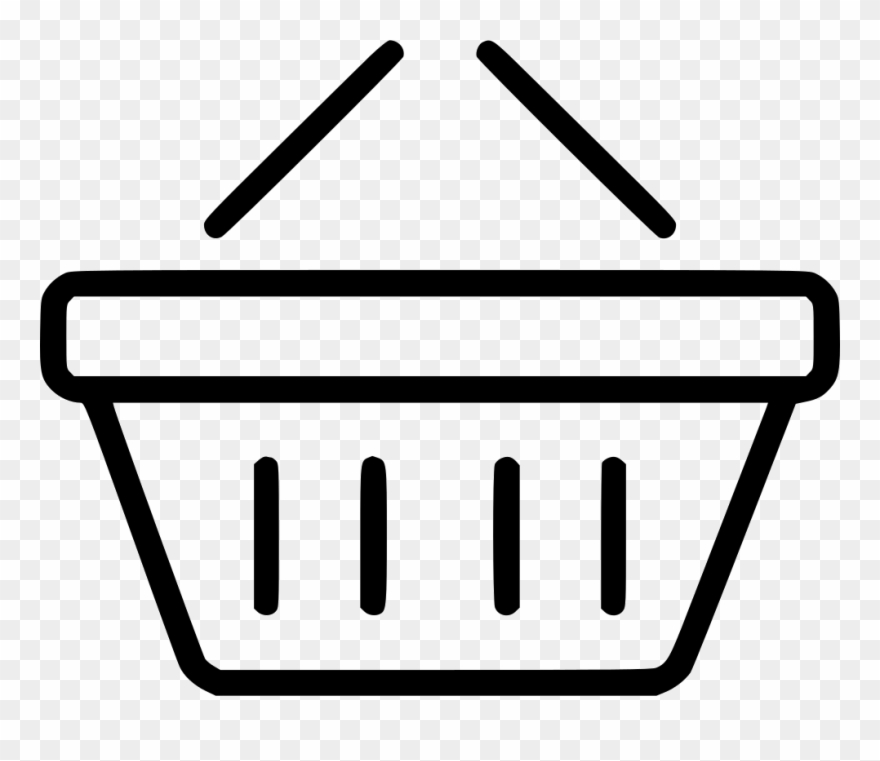 0 - Shopping Basket Icon Png Clipart