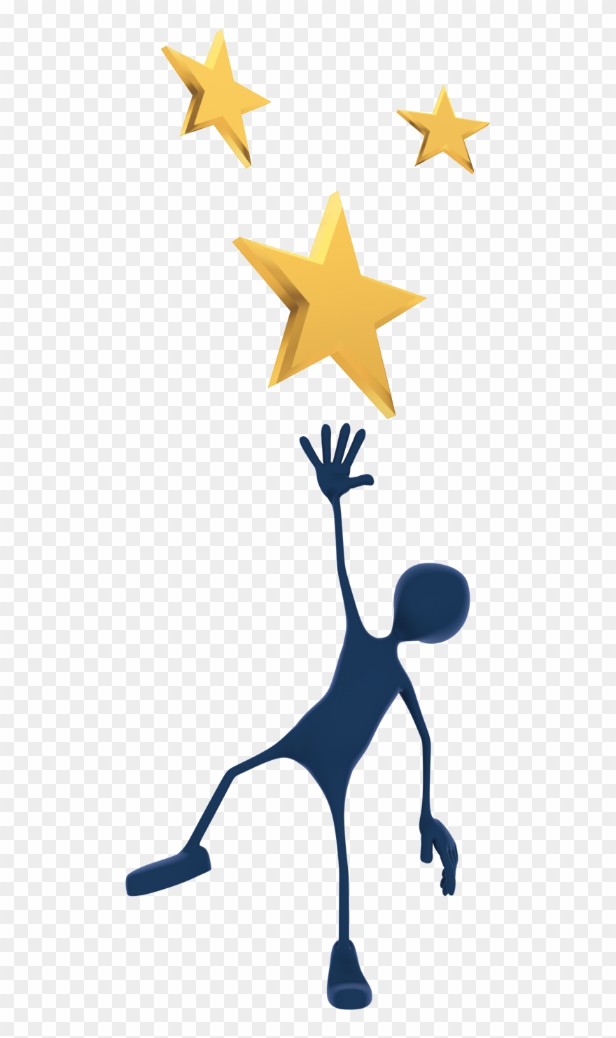 Reach For The Stars Clipart - Reach For The Stars Cartoon - Png Download