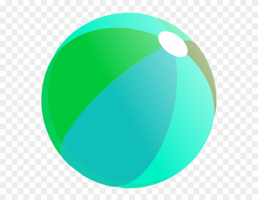 Beach Ball Vector Clip Art 4 Cliparting For Beach Ball - Summer Beach Ball Vectors - Png Download