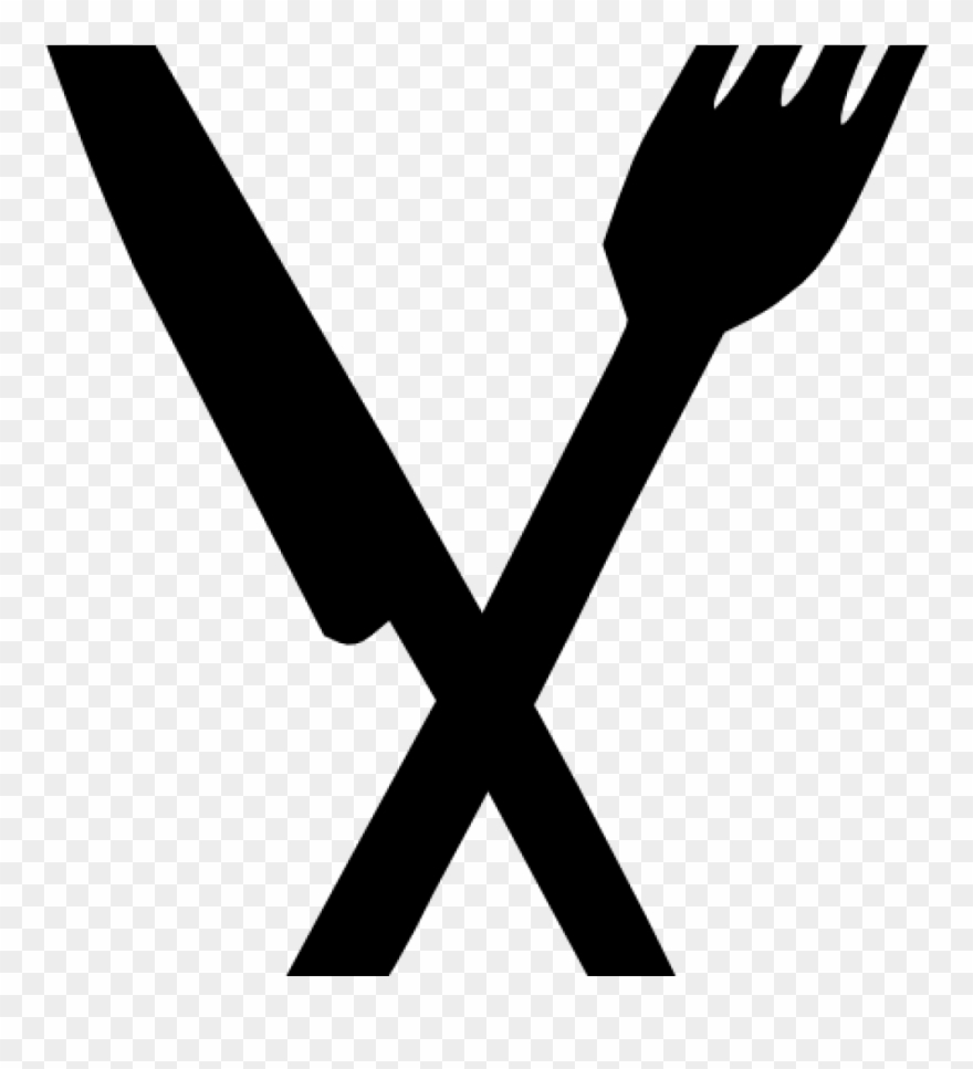 Download Fork And Knife Clipart Crossed Clip Art At - Clip Art - Png Download