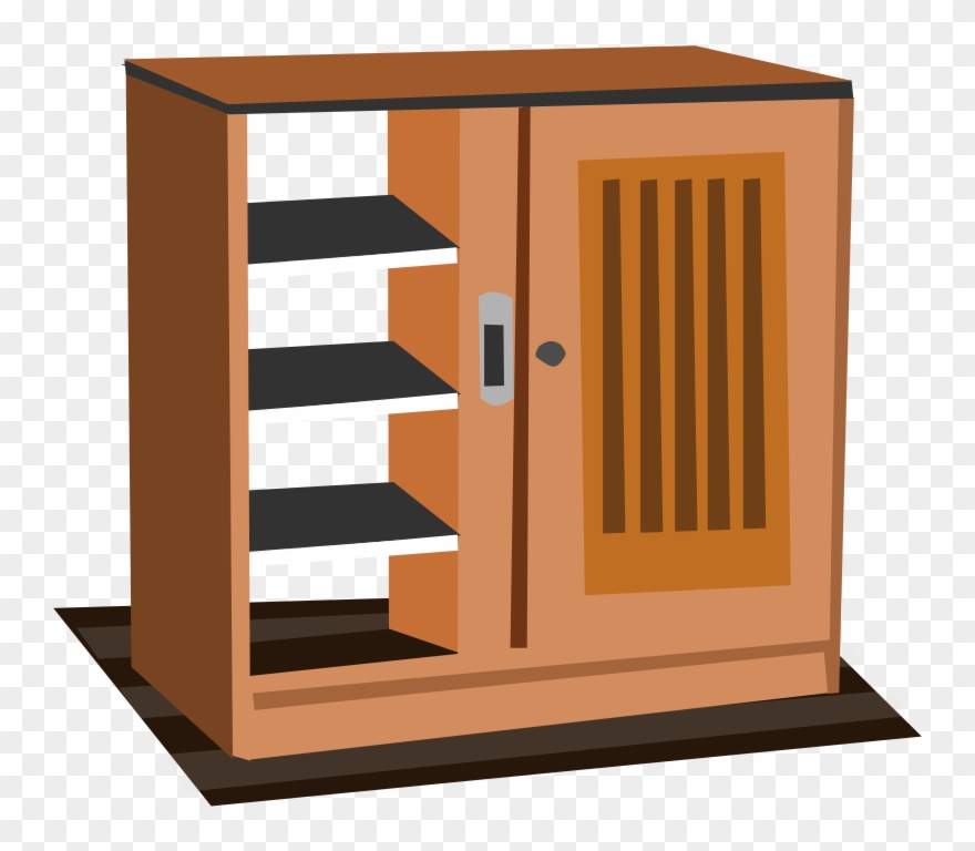 Closet Clipart Classroom - Cabinet Images Clip Art - Png Download