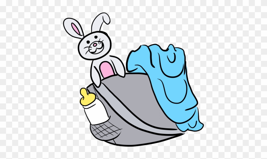 Bag Clipart Baby Bag - Diaper Bag Clipart - Png Download