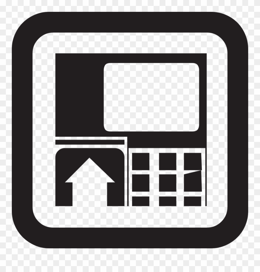 Atm Sign Clip Art At Vector Clip Art Png - Atm Logo Png Transparent Png