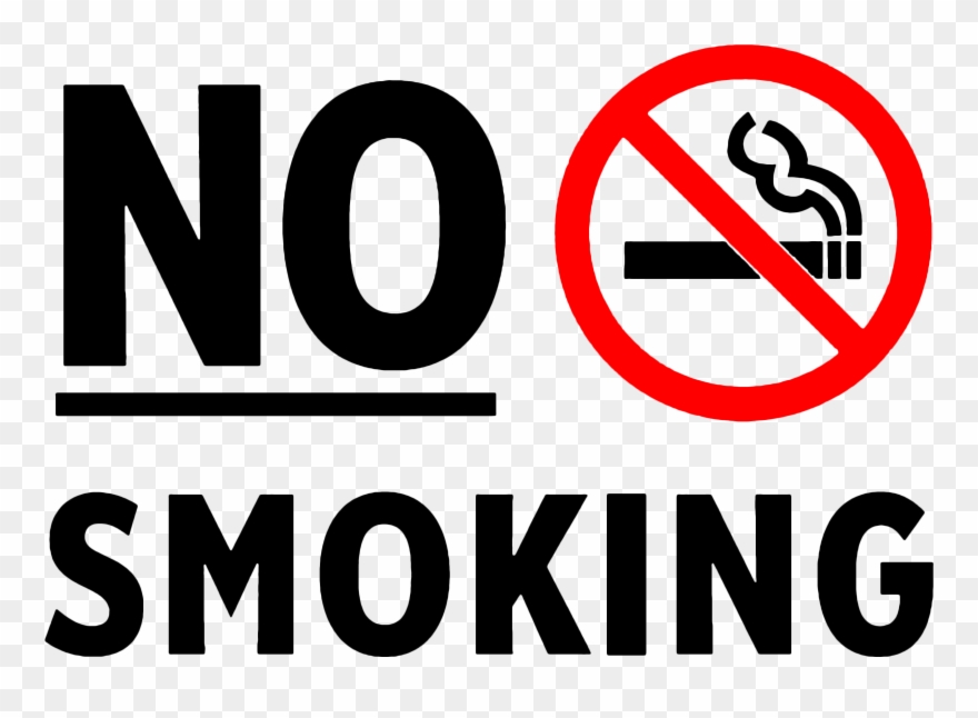 School Closings Signs Clipart - No Smoking Sign Large - Png Download