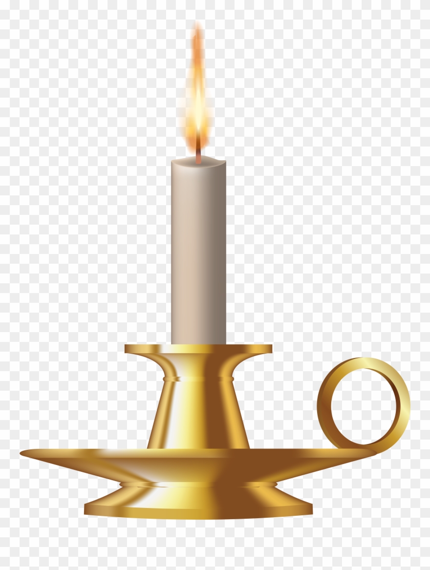 Funeral Clipart Memorial Candle - Png Download