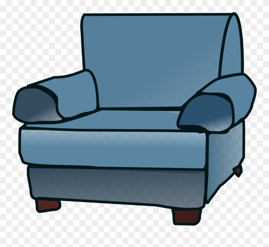 Chair Clip Comfy - Chair Clip Art - Png Download