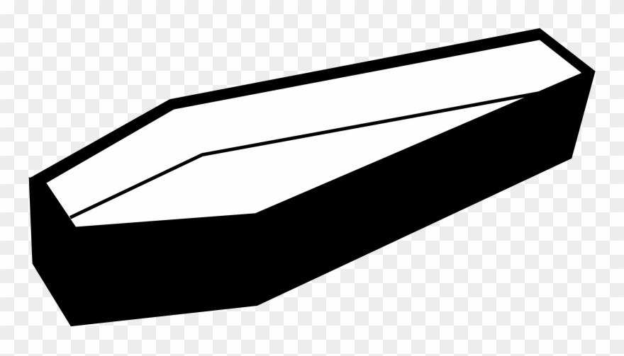 Kisscc0 Coffin Drawing Death Funeral Open 5b3e2195ebabf0 - Black And White Coffin Clipart