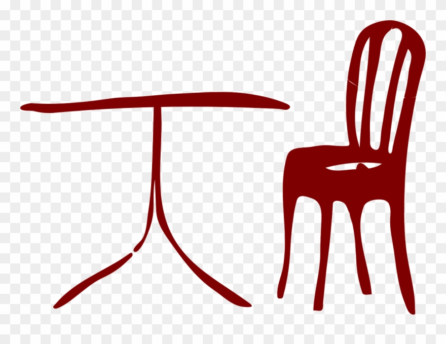 Chair Clipart Vector - Tables And Chair Clip Art - Png Download