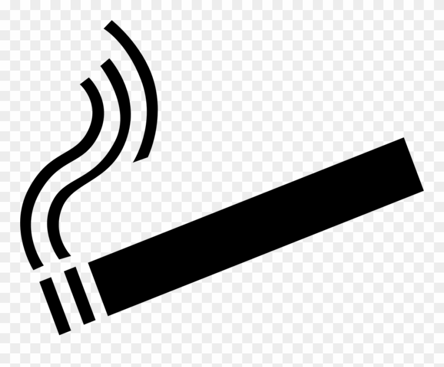 Cigarette Clipart Jpg Royalty Free Library - Cartoon Cigarette - Png Download