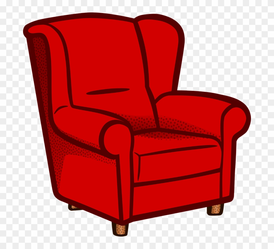 Sofa Clip Art Thecreativescientist - Armchair Clipart - Png Download