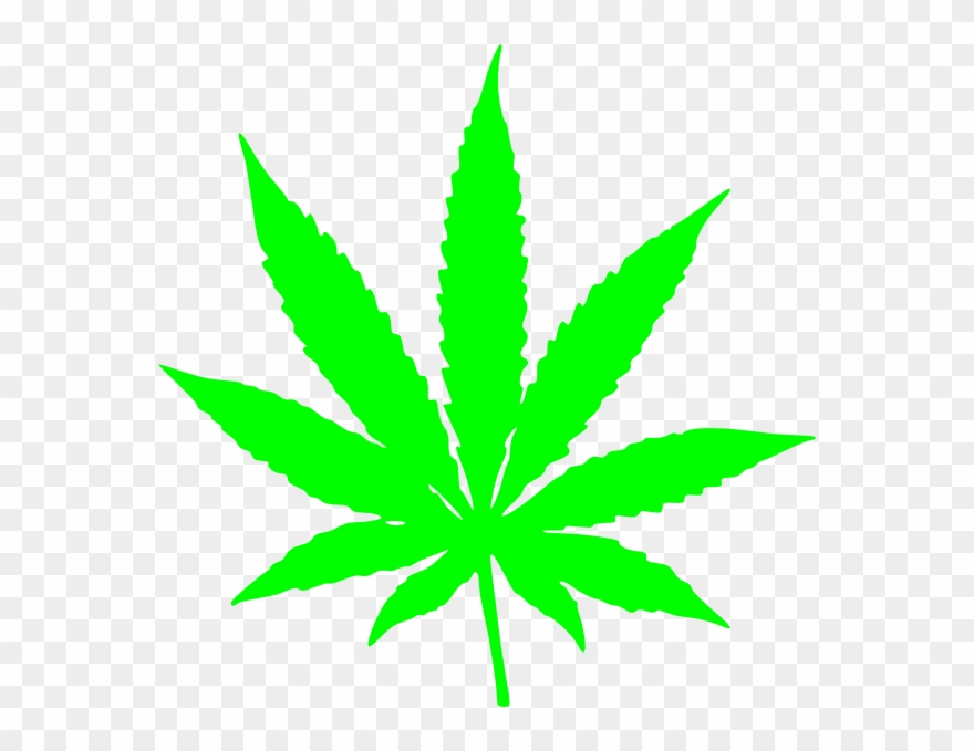 Clip Arts Related To - Marijuana Leaf Clipart - Png Download