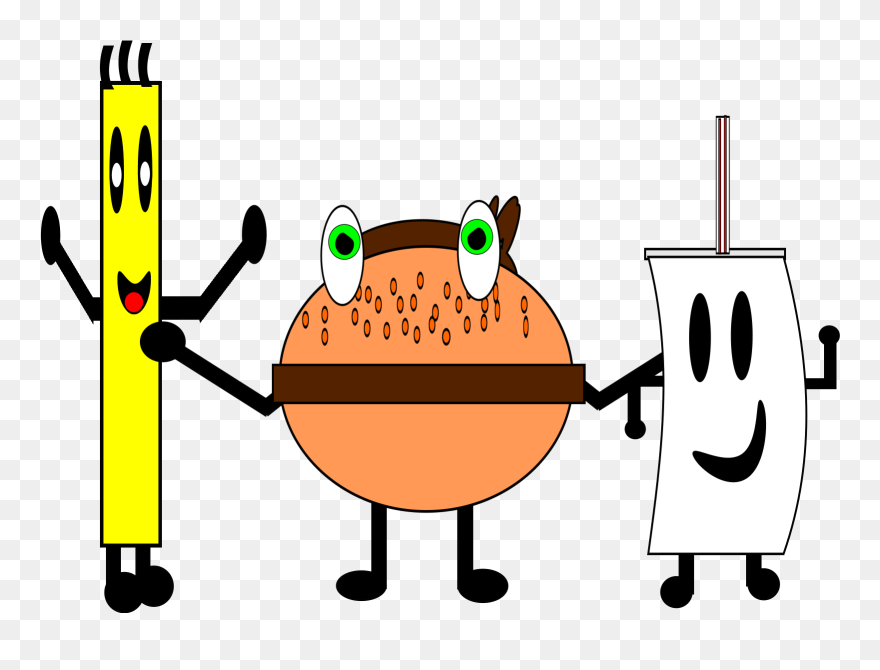 Hamburger Computer Icons French Fries Drink Download - Clip Art - Png Download