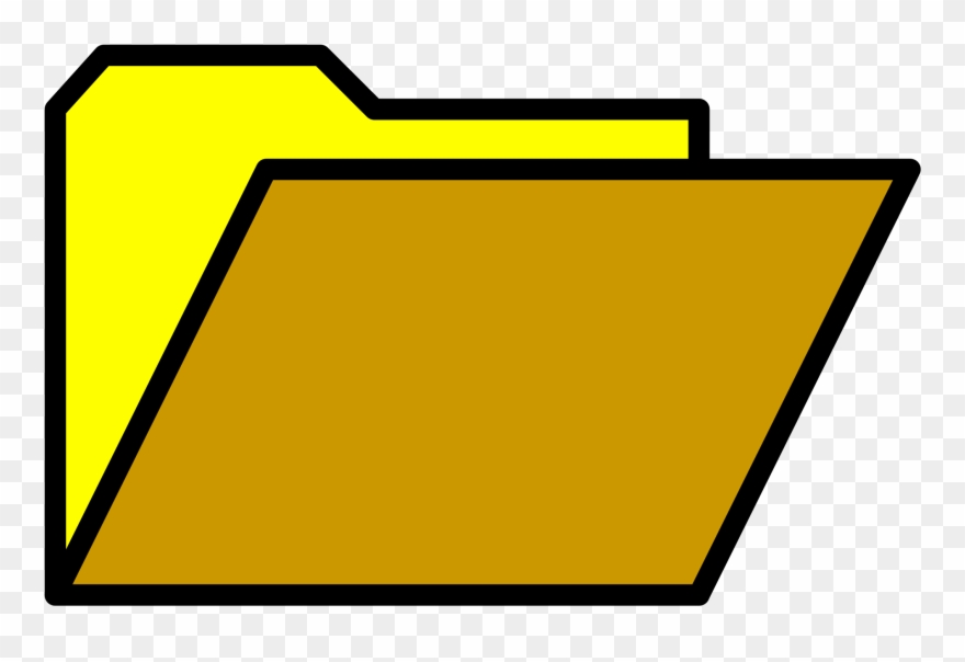 Clipart - Folders Clipart - Png Download