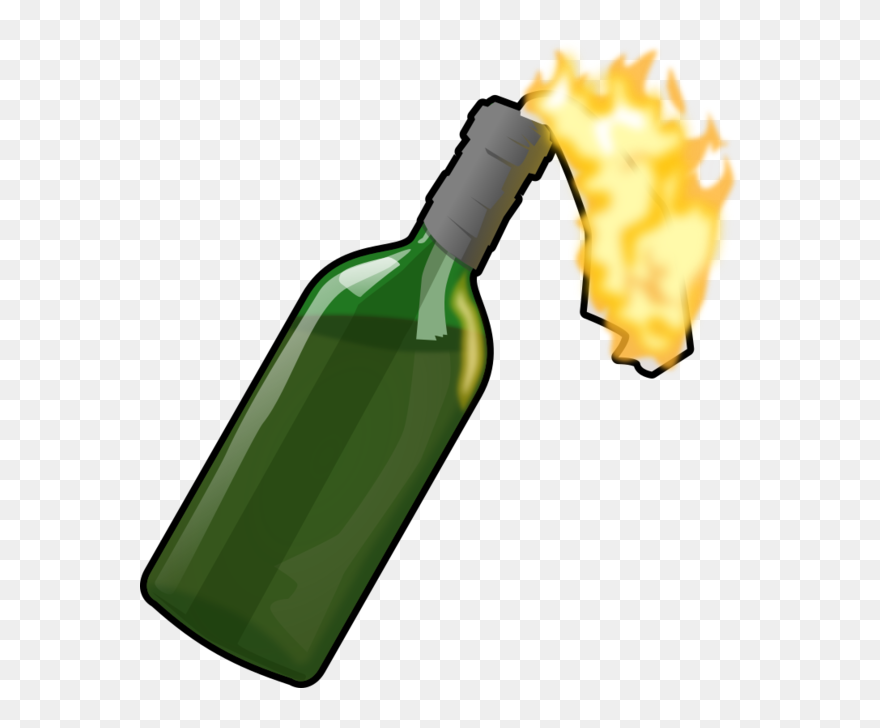 Molotov Cocktail Clipart - Png Download