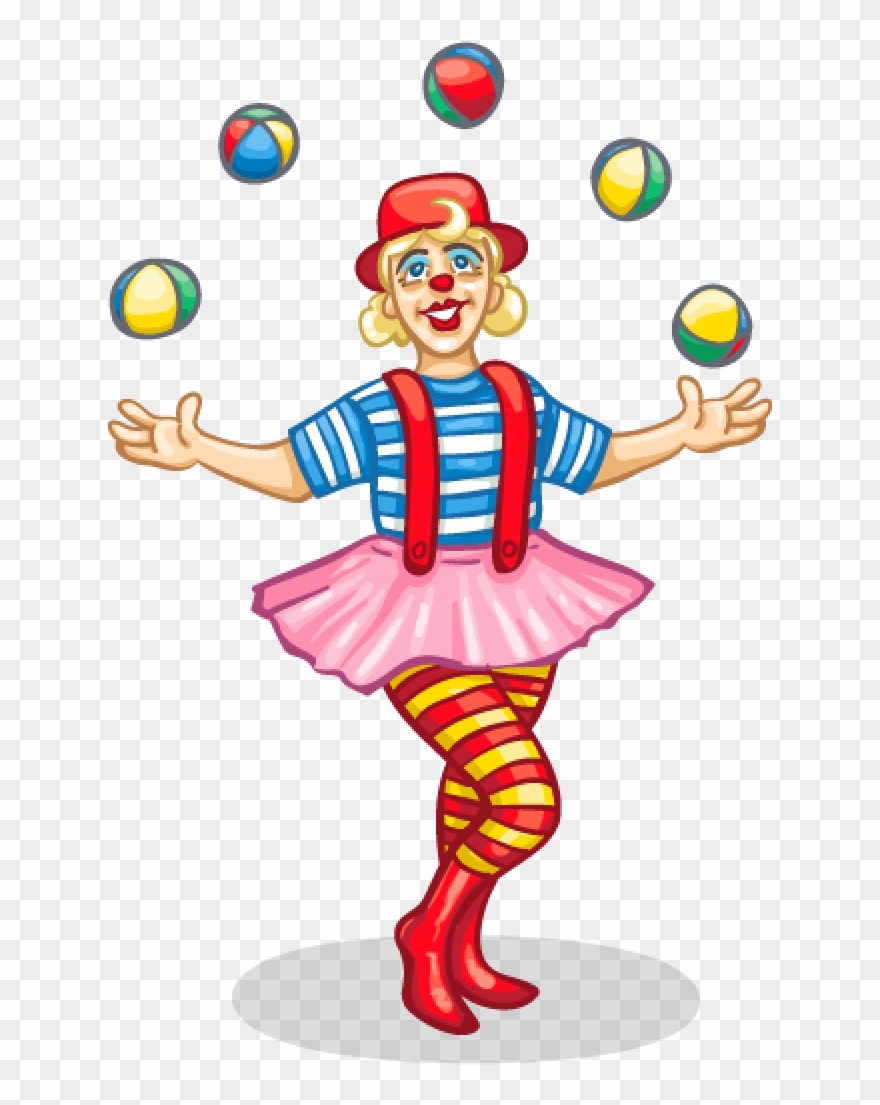 86 - Transparent Circus Juggler Clipart - Png Download