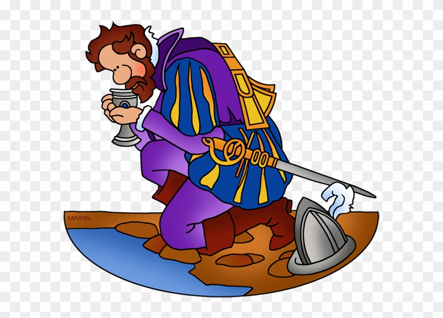 Ponce De León And Fountain Of Youth - Fountain Of Youth Clipart - Png Download