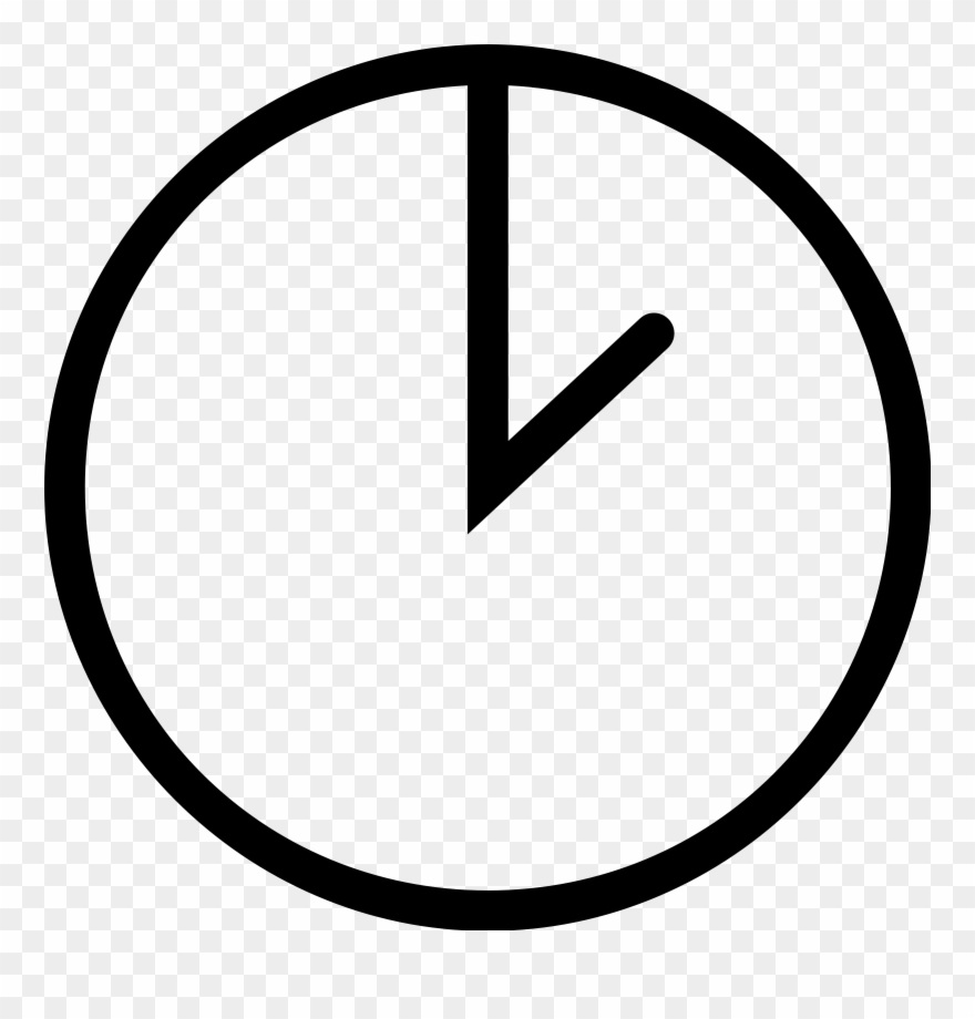 Clipart - Time - Down Arrow With Circle - Png Download