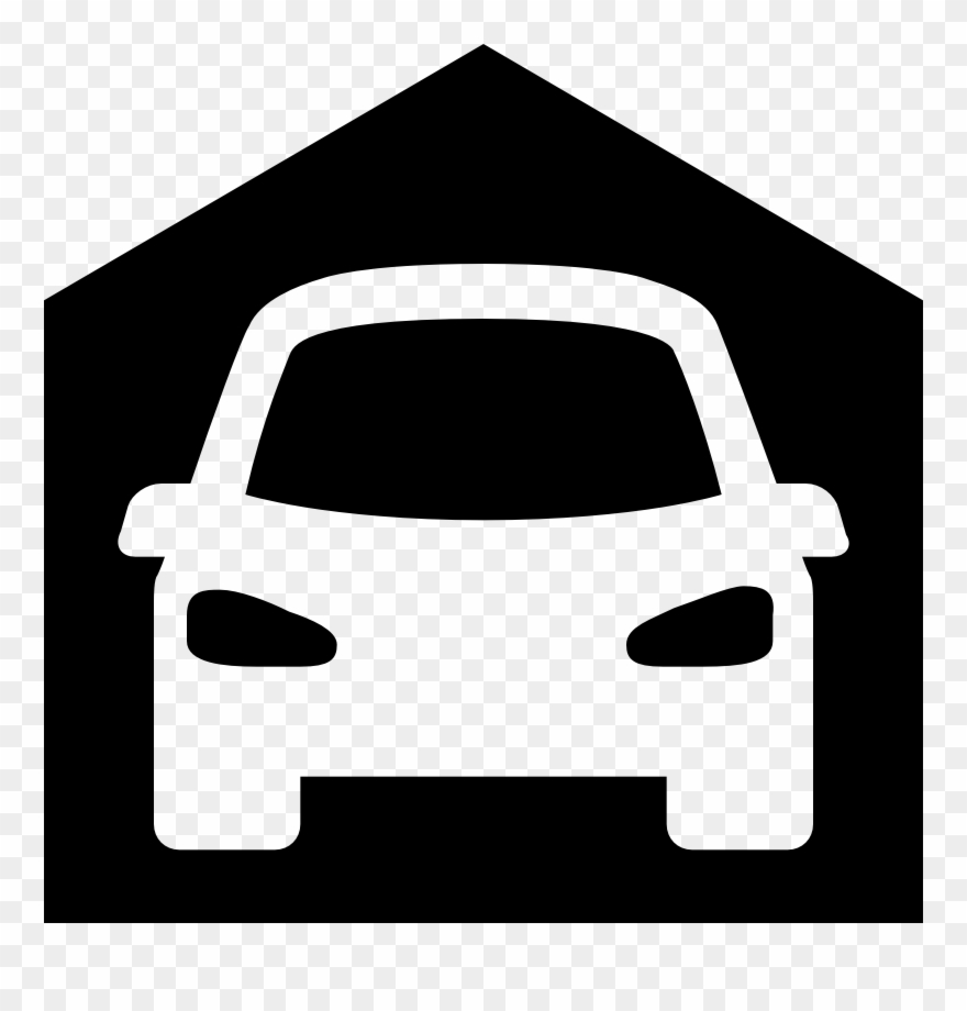 Garage Clipart Auto Garage - Icon - Png Download