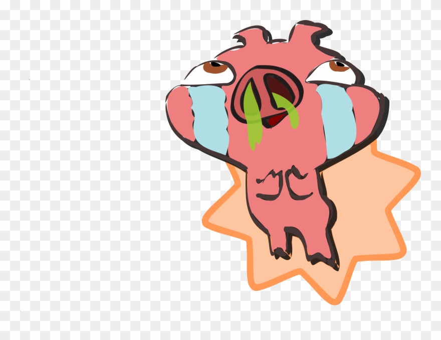 Swine Influenza Pig Influenza Vaccine Common Cold - Clip Art - Png Download