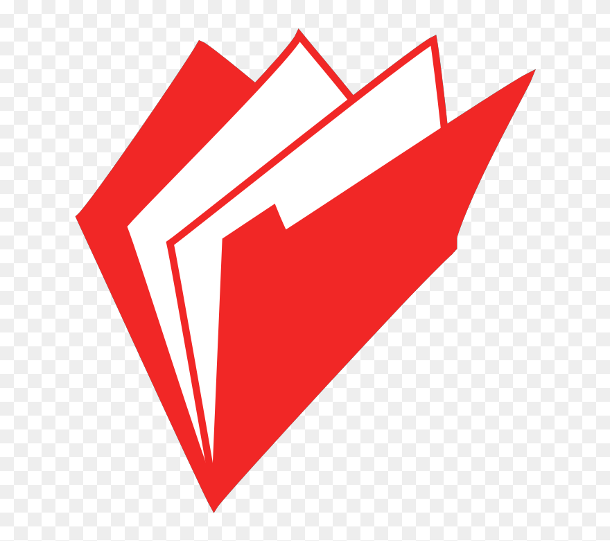 Folder Logo Red Png Clipart
