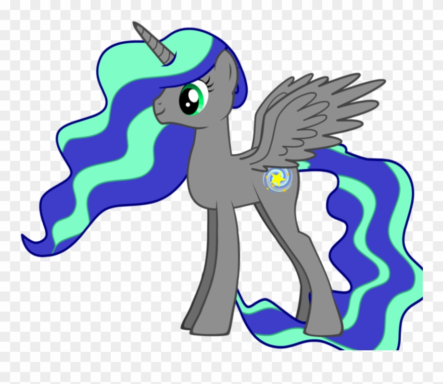 Png Black And White Stock My Little Pony Oc By Radiant - My Little Pony: Friendship Is Magic Clipart