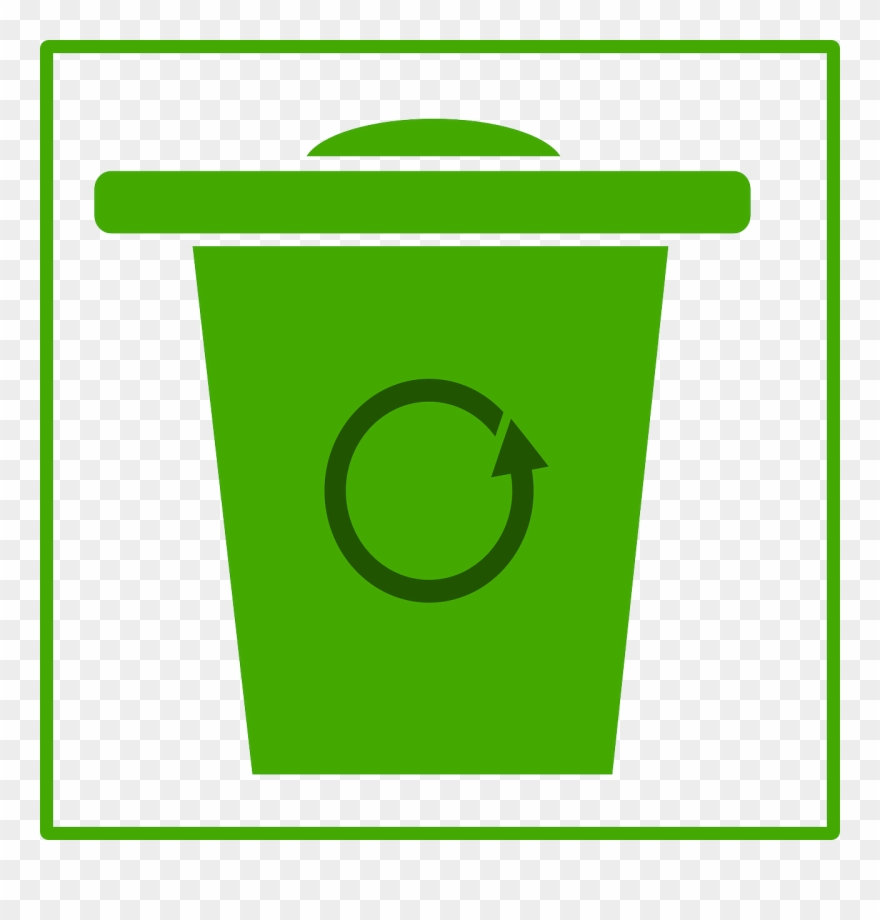 Cycle Clip Art Download - Biểu Tượng Thùng Rác - Png Download