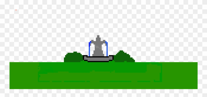 Fountain Clipart Pixel Art - Clip Art - Png Download