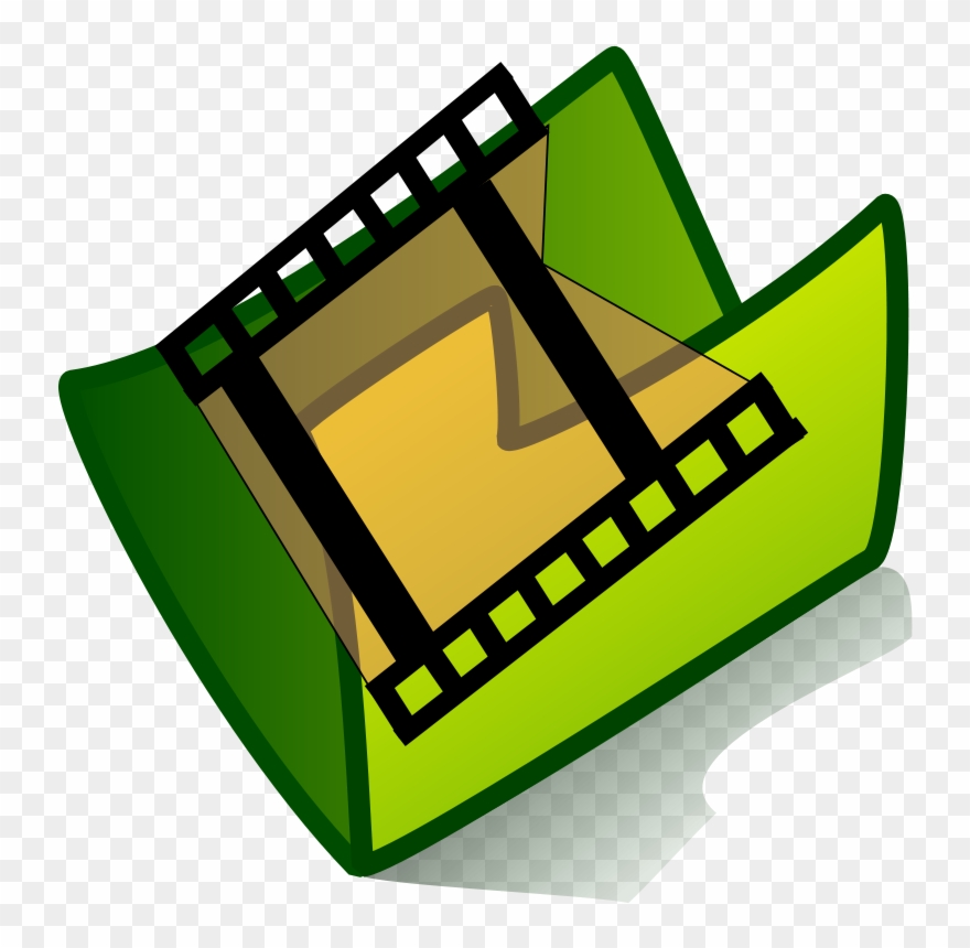 Icono De Carpeta De Video Clipart