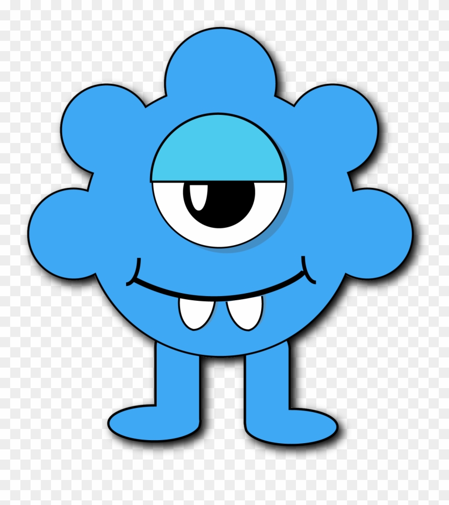 Monster For Kids Halloween Pinterest - Monster Clip Art - Png Download