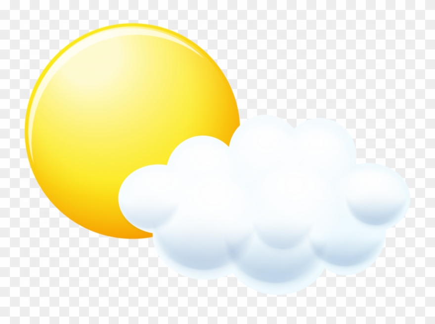 Sol E Nuvem Png Clipart